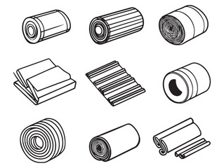 Smooth Metal Sheet Texture With Clean Line Art Design 