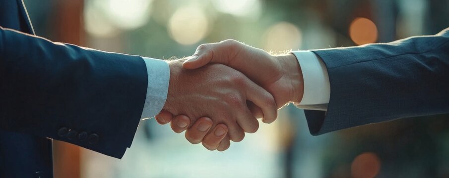 Close-up hands of a businessman from a consultancy service discussing with a project contractor and reviewing blueprints for building real estate facilities., Generative AI