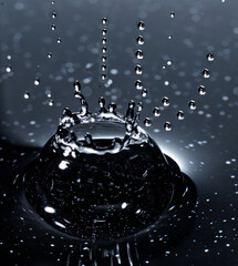 Splash - makrofotografia kropli wody