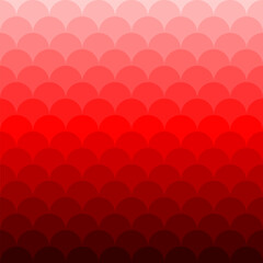 Modern red gradient circular overlapping pattern &ndash; seamless, stylish, and perfect for branding, packaging, or digital design. Ideal for backgrounds or textures. Trendy and versatile.