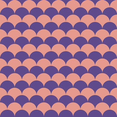 Modern pink and purple circular overlapping pattern – seamless, stylish, and perfect for branding, packaging, or digital design. Ideal for backgrounds or textures. Trendy and versatile.