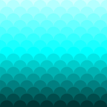 Modern sky blue gradient circular overlapping pattern &ndash; seamless, stylish, and perfect for branding, packaging, or digital design. Ideal for backgrounds or textures. Trendy and versatile.