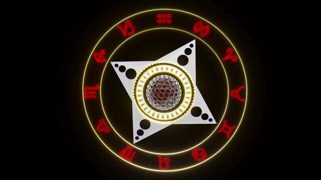 astrology magic sign able to loop endless