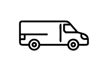 Black and white image of a single simple tree