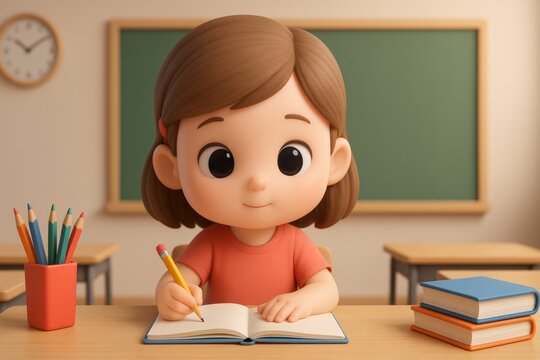 Back to school illustration