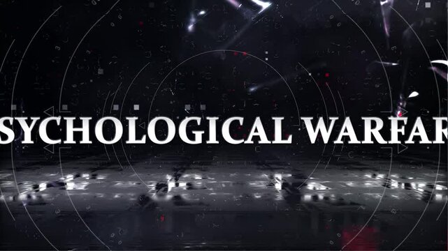 Psychological warfare words in the context of war