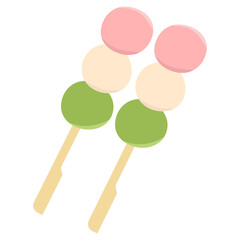 Dango sweet japanese treat snack