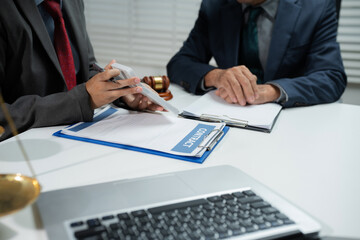 legal and corporate consultation concept focusing on law, advice, and business agreements.