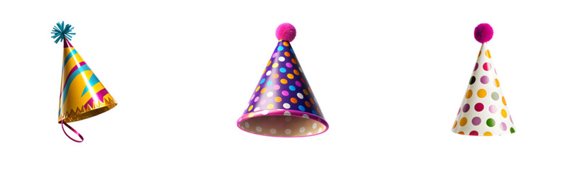 Colorful Party Hats: Festive Celebrations with Fun and Playful Designs

