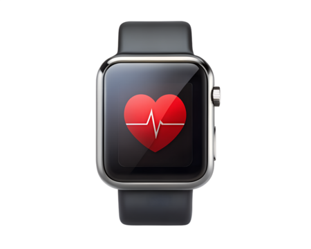 Smartwatch Showing Heart Rate