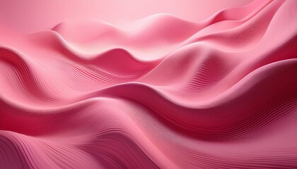 abstract pink wavy background with soft color transitions generative ai