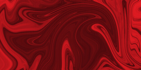 The texture of red and black marble pattern modern style Liquid background .Liquid red abstract background vector , illustration Abstract color acrylic pours liquid marble surface design.	
