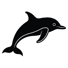 dolphin vector sihouette