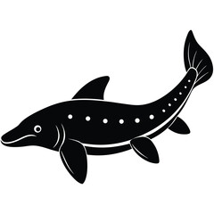 stergeon vector fish