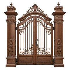 wrought iron gate