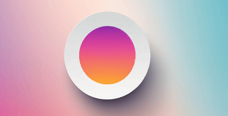 Orange glossy 3D rendered sphere icon with an alpha channel for web design