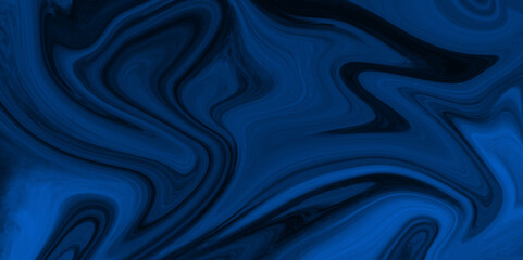 The texture blue and black marble pattern modern style Liquid background .Liquid blue abstract background vector , illustration Abstract color acrylic pours liquid marble surface design.	
