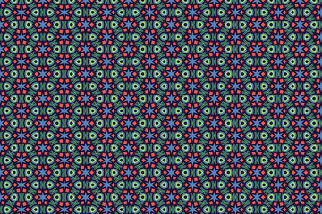 Oriental pattern for textiles, wallpaper, for use in graphics .