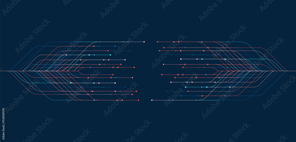  big data visualization. social network, financial analysis of complex databases. data mining. vector