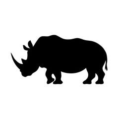 Raw Majesty: A Photorealistic, High-Definition 4K Portrait of a Rhinoceros Rendered with Cinematic Lighting and Striking Detail