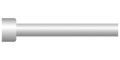 Realistic Metal Pipeline Illustration Set
