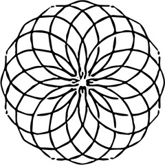 vector illustration of an abstract sphere