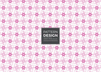 Seamless Hand-Drawn Floral Pattern for Fabric and Wallpaper Design