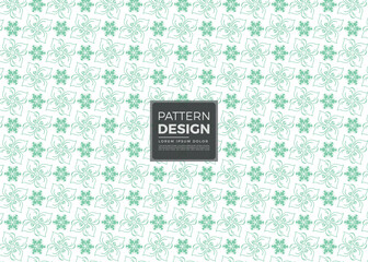 Seamless Hand-Drawn Floral Pattern for Fabric and Wallpaper Design