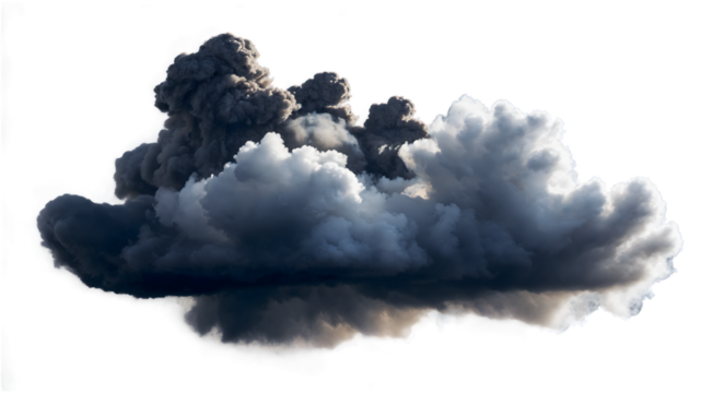 Atmospheric Spectacle: A towering cloud formation, a captivating display of nature's power. The image captures a dynamic spectacle of nature.