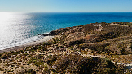 Hallett Cove Beach, South Adelaide, South Australia: Aerial Drone Image Featuring Dramatic Coastal Cliffs, Rocky Shoreline, Urban Suburbs, and the Expansive Gulf St Vincent