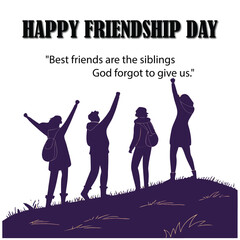 Friendship day international friendship day friends forever friendship day design