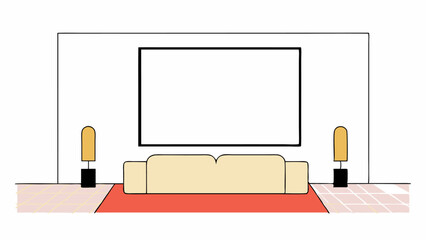 Minimalist Living Room Interior Design