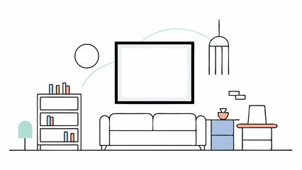 Modern Minimalist Living Room Interior Design