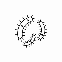 multiple organisms icon sign vector