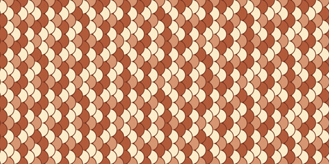 Abstract geometric seamless pattern.  Elegant, earthy tones create a sophisticated textile design, ideal for fashion, interiors, or website backgrounds.
