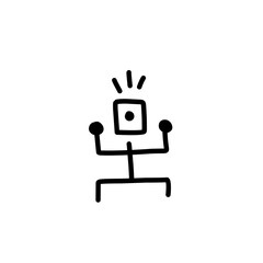 Mayan civilization tribal icon