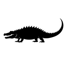 vector illustration of crocodile 