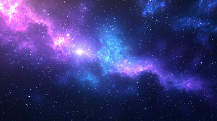 International Astronomy Day, Vivid Galaxy With Nebula and Stars Celebrating Cosmic Beauty, Astrophotography and Stargazing Enthusiasm