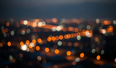 night city view