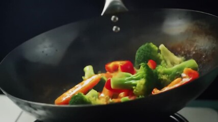Stir-fried Vegetables A Simple and Delicious Recipe Video