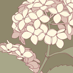 A seamless vector pattern of pink roses and blossoms, perfect for a vintage floral wallpaper design