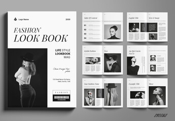 Fashion Look Book Template
