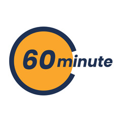 Countdown timer icon start 5, 10, 15, 20, 25, 30, 35, 40, 45, 50, 55 and 60. Numeric countdown elements for progress tracking, Time Tracking Illustration,Stopwatch Countdown Icons
