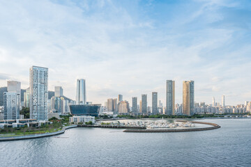 Fototapeta premium Shenzhen Nanshan District Shekou Taizi Bay Coastal Scenery
