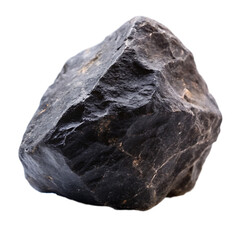 Obraz premium Rock boulder on transparent