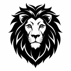 lion head vector