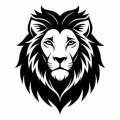 Fototapeta premium lion head vector