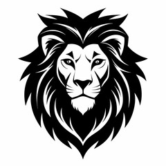 lion head vector