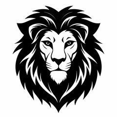 lion head vector