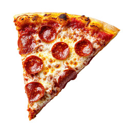 Delicious vegetarian pizza with champignon mushrooms, tomatoes, mozzarella, peppers and black olives, isolated on white background